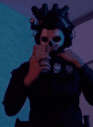 Ghost Cosplayer
