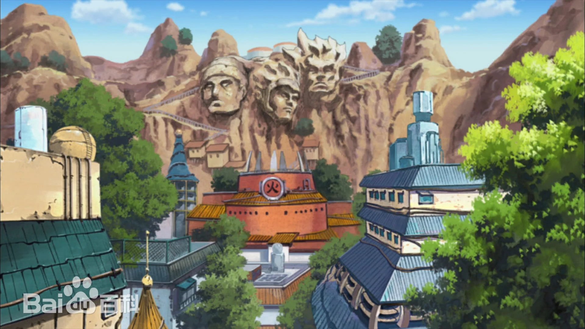 Hidden Leaf Village During the Chunin Exams
