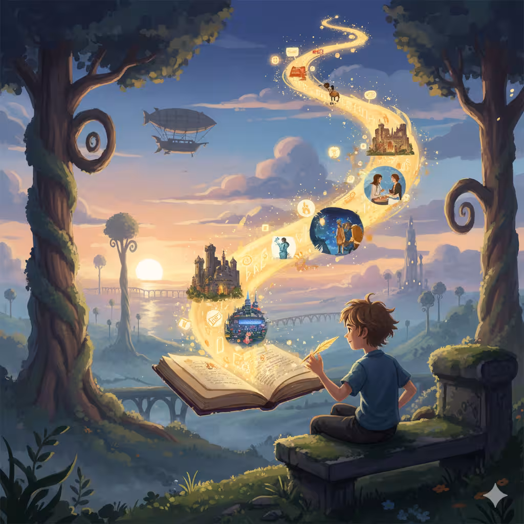 Modo Novela: Tú diriges, la IA escribe